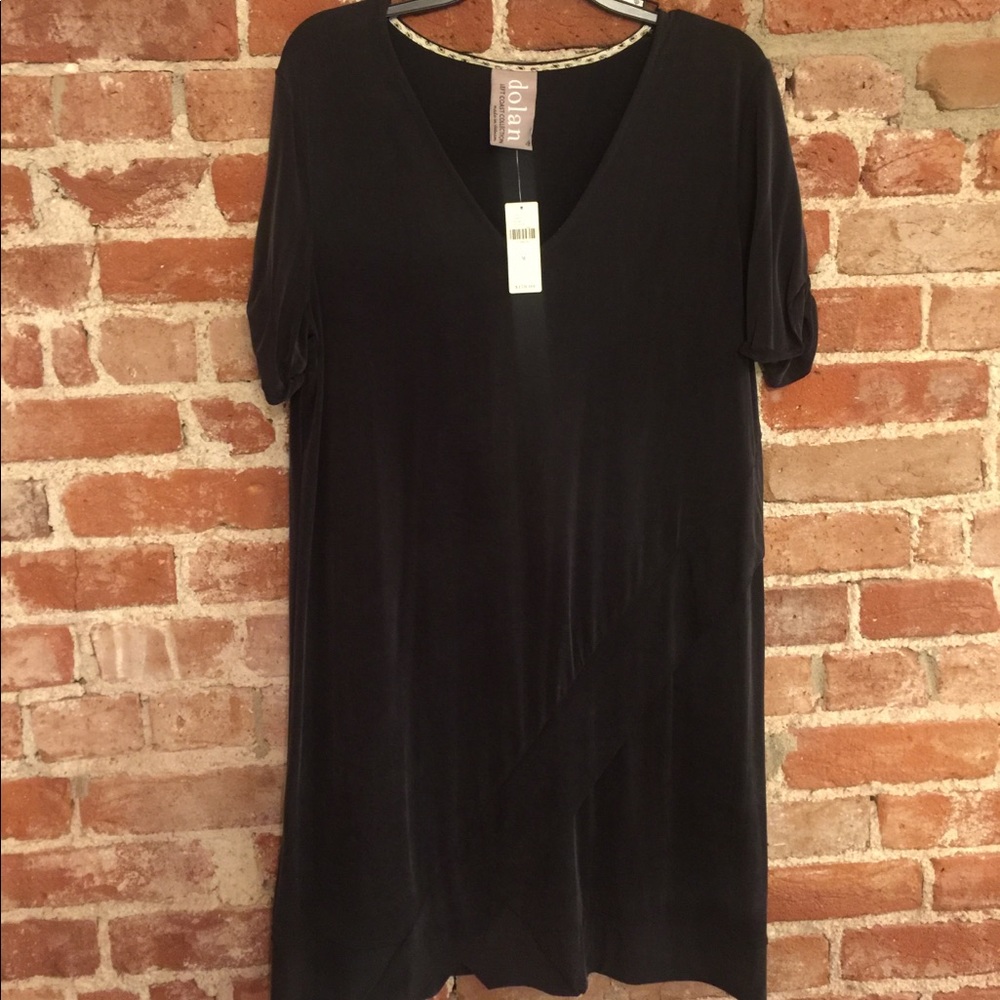 NWT Super soft black shift dress